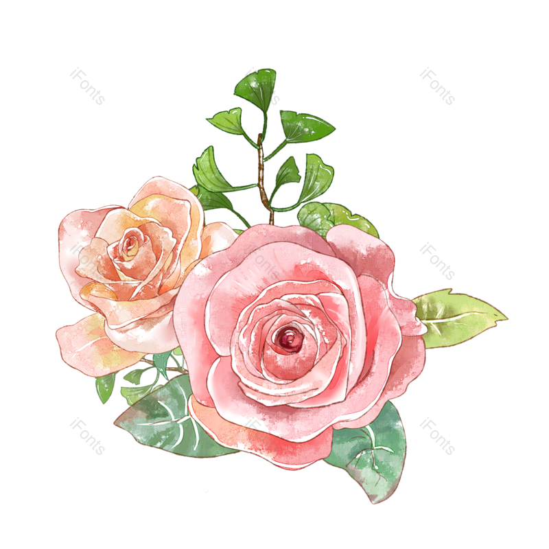 叶子图片,装饰元素,母亲节PNG,花朵免抠素材
